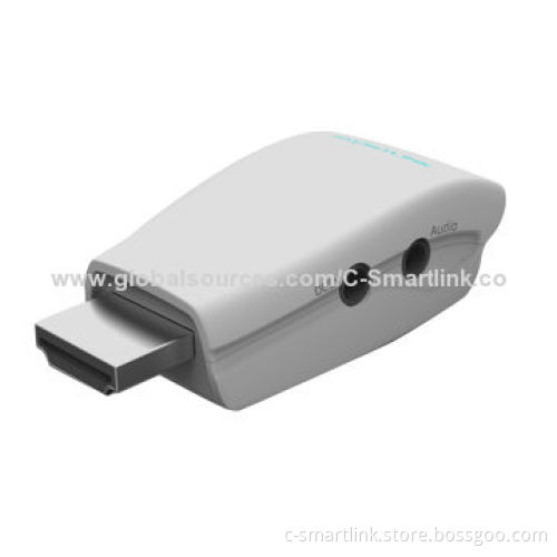HDMI to VGA Converter with Audio Output and 5V DC Power Supply